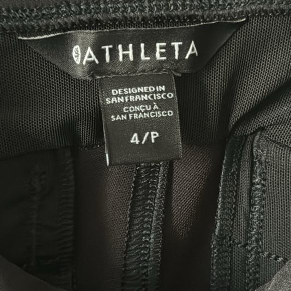 EUC ATHLETA HEADLANDS HYBRID CARGO II TIGHTS SIZE 4P BLACK - Picture 5 of 10